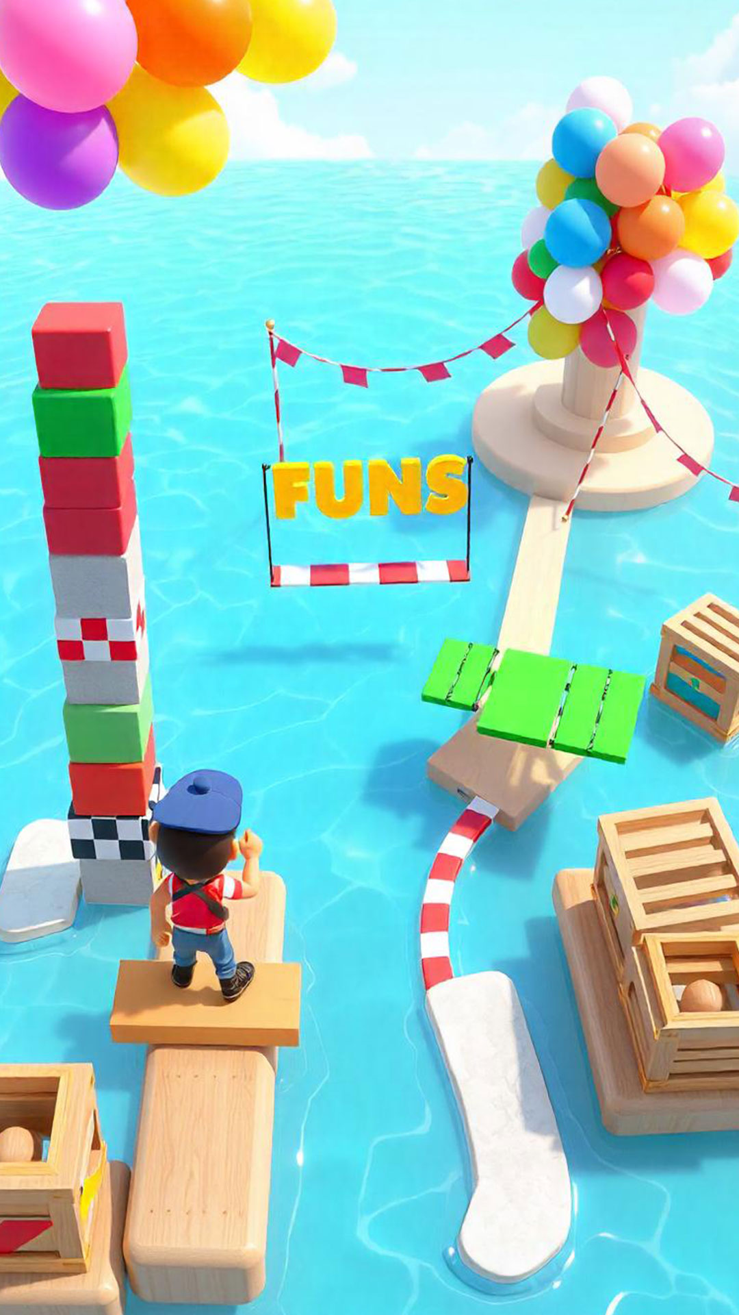 Bridge stack run race shorcut path color stairs game 2025-Amazonアプリストアのアプリ