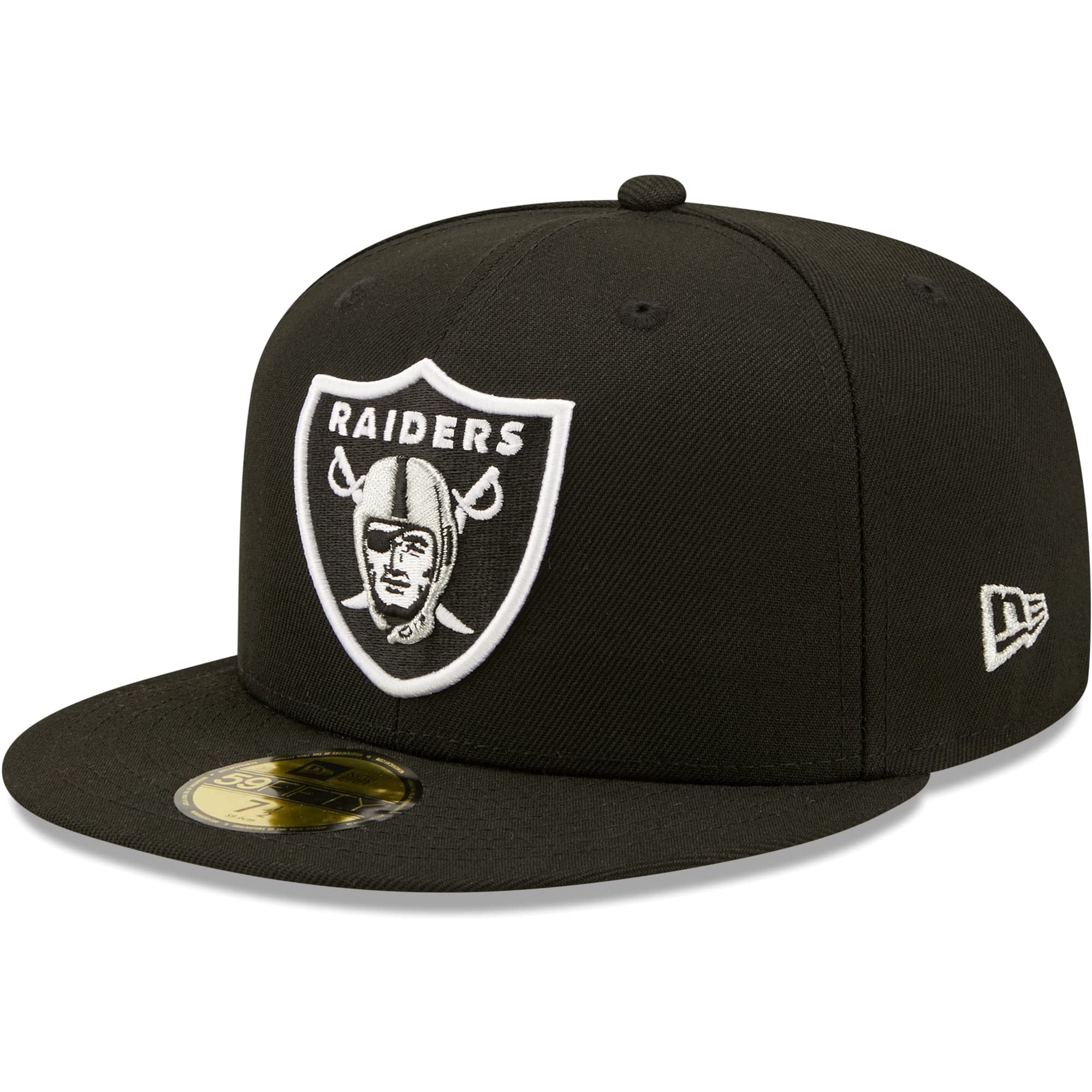 New Era 59Fifty Cap - Cappellino con Visiera Las Vegas Raiders 50 anni - 7 3/4