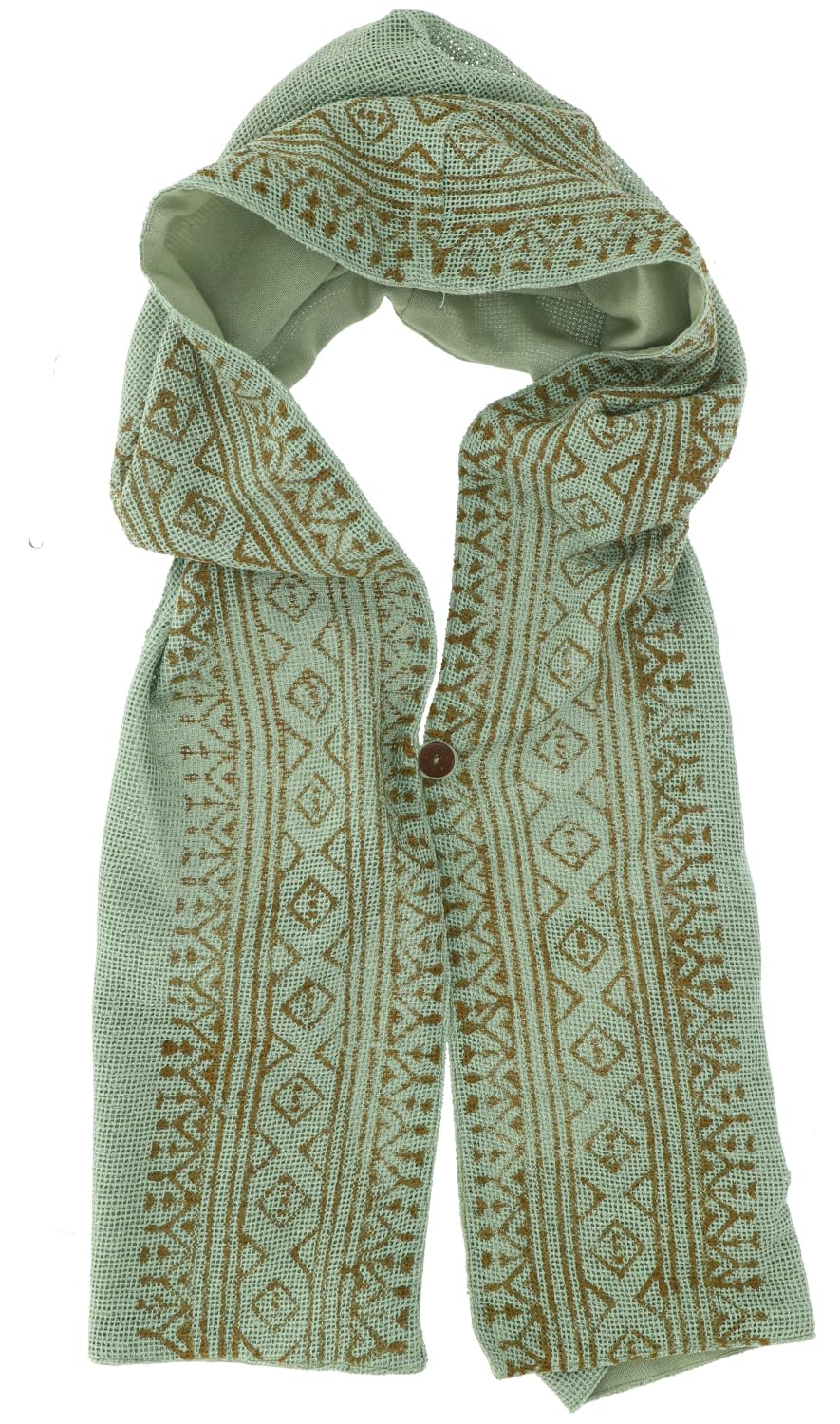 GURU SHOP Damska kamizelka boho z kapturem bez pleców, kamizelka festiwalowa