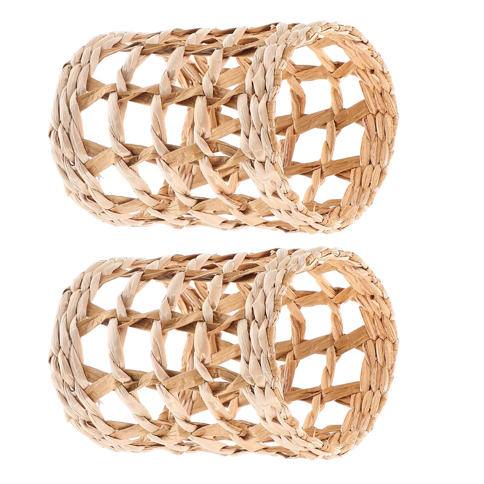 Housses en Paille Naturelle SHINEOFI : Accessoires de Cuisine pour Tasses