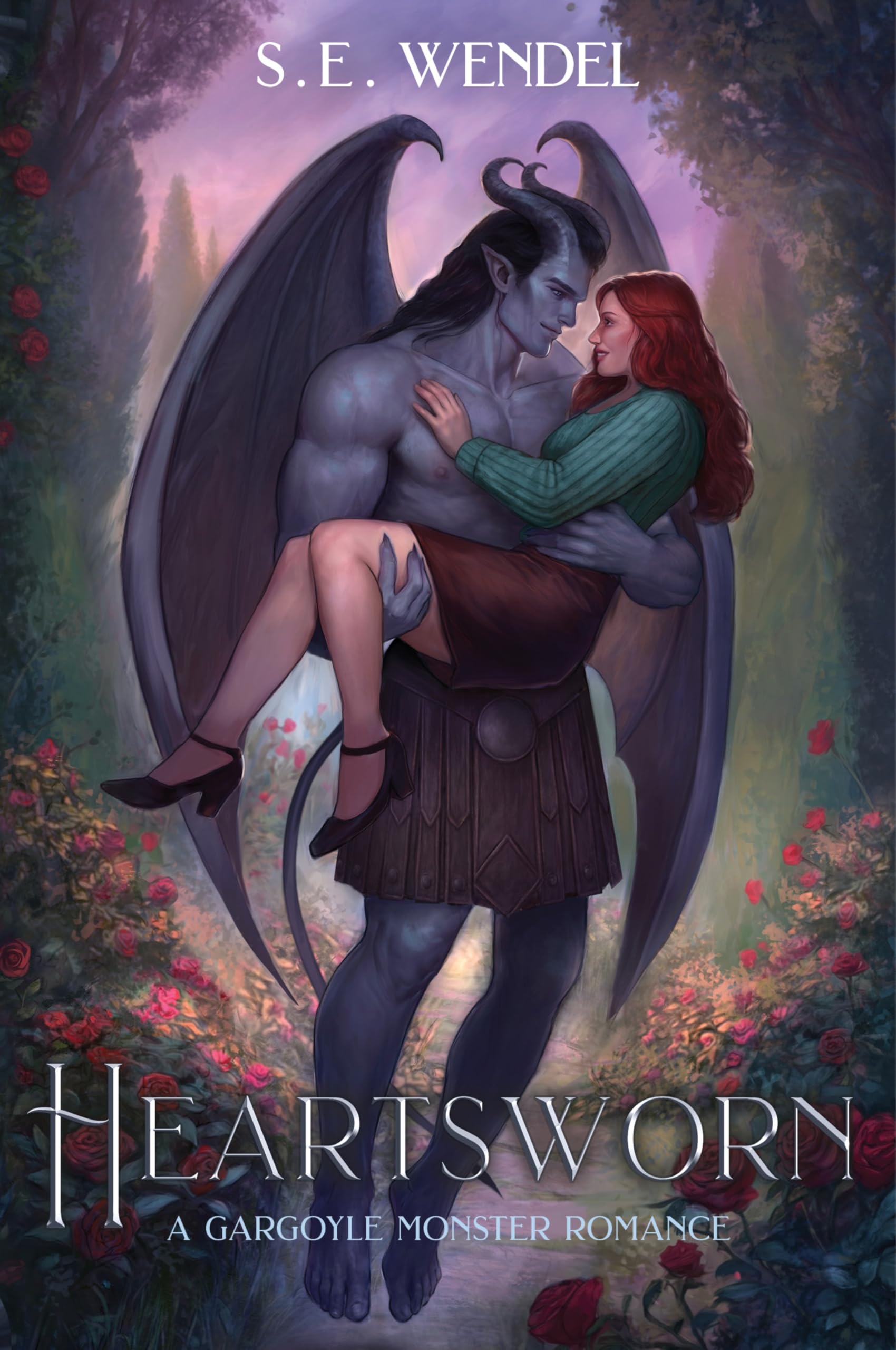 Heartsworn: A Monster Romance Sequel Where a Cursed Gargoyle Awakens and Claims His Fated Mate (War of the Underhill, 2)