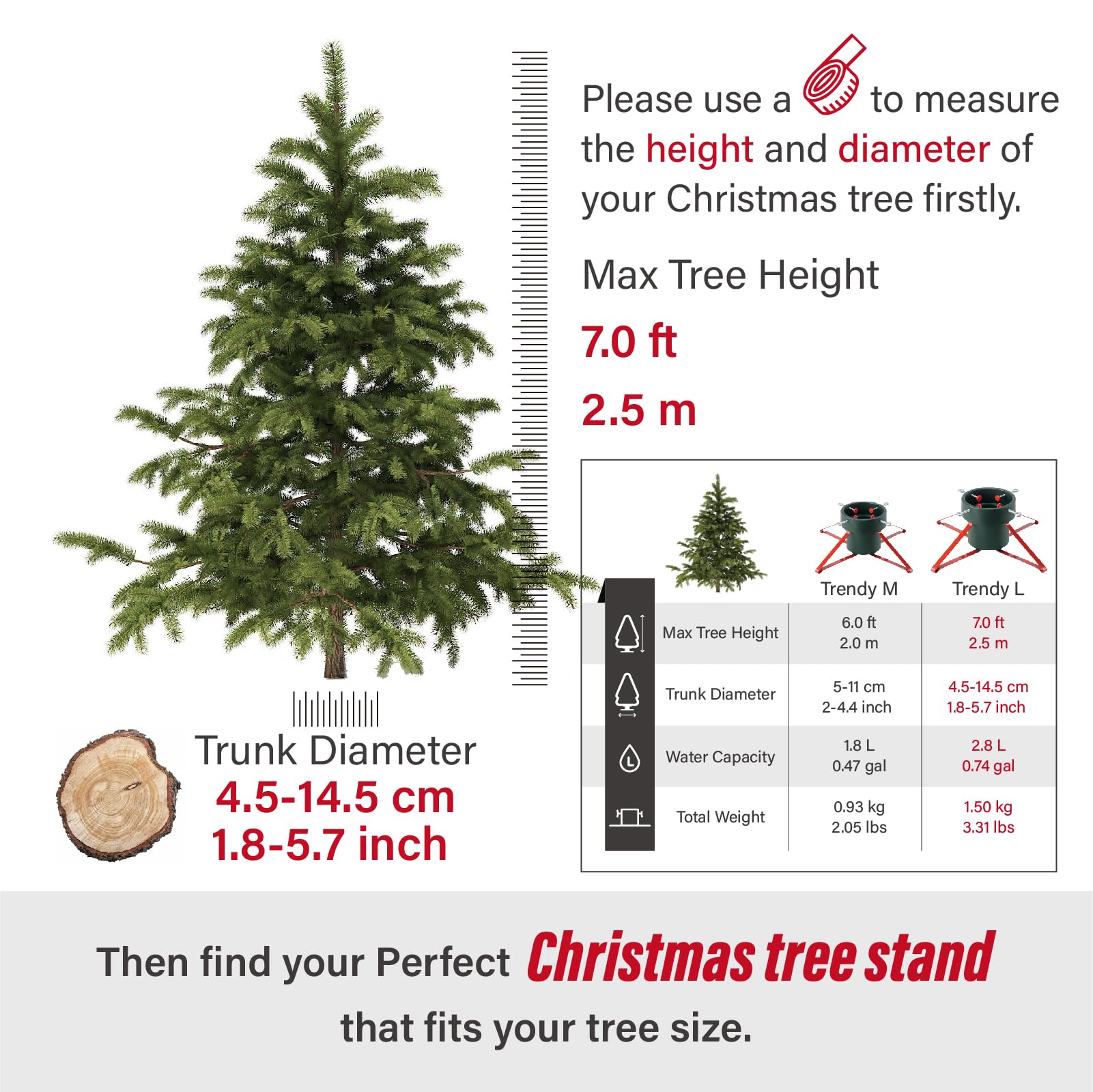 Amazon.co.jp: Tree Nest 大型クリスマスツリースタンドベース 本物の