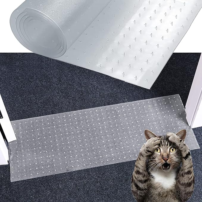 8.2Ft Cat Carpet Protector,DIY Non Slip Carpet Protector