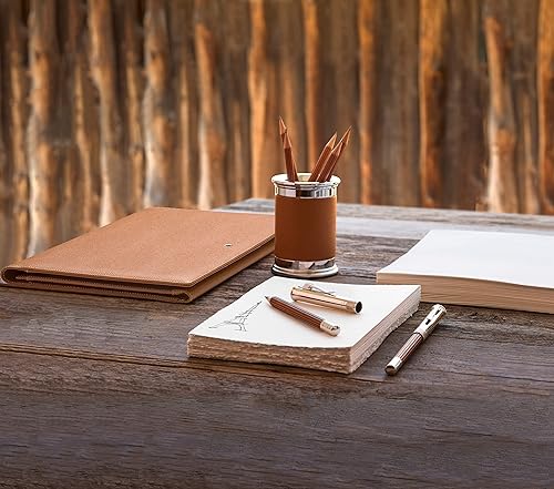 Miniatura 7 de Graf von Faber-Castell Magnum Platinum Plated Perfect Pencil - Marrón