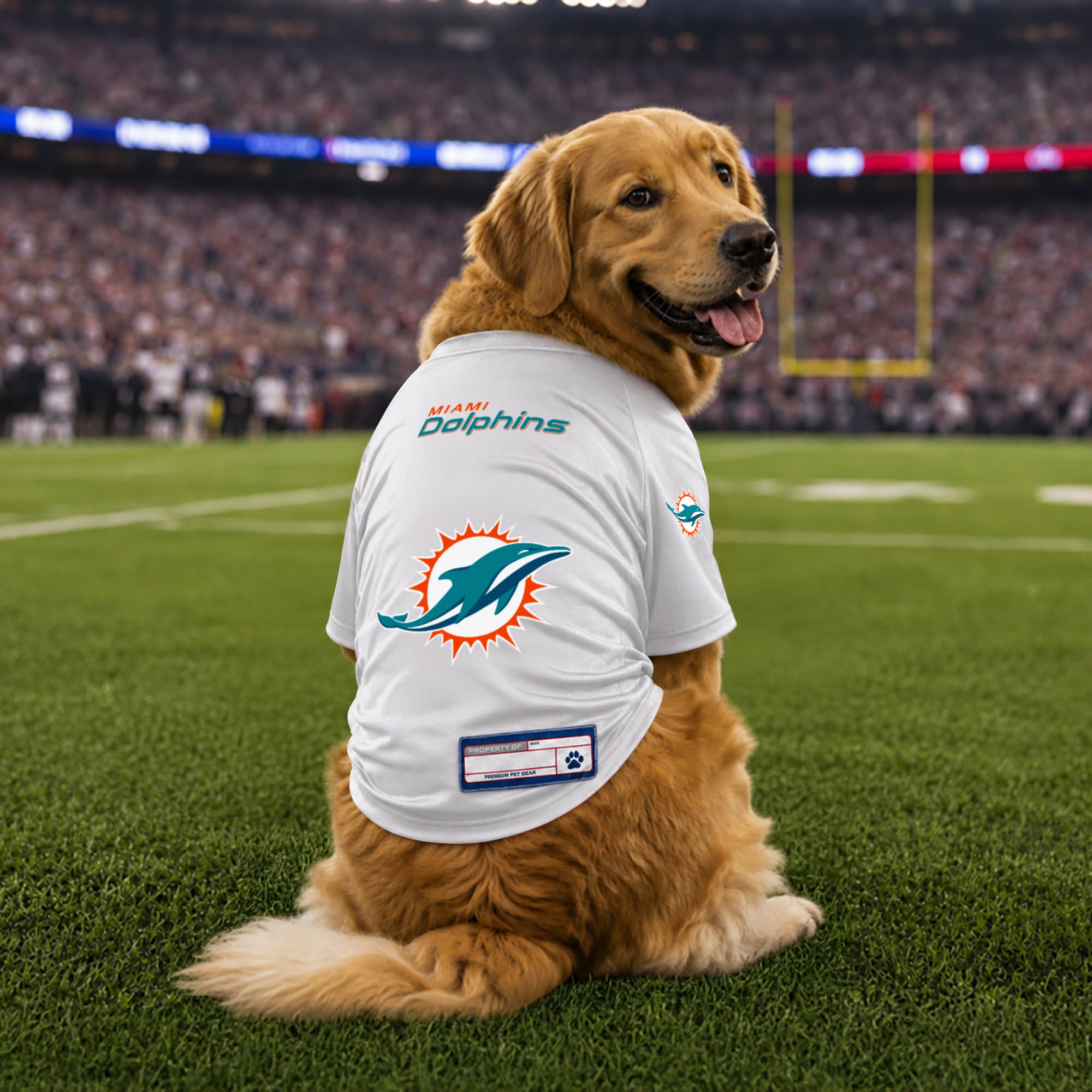 Littlearth NFL Camiseta elástica para Mascotas