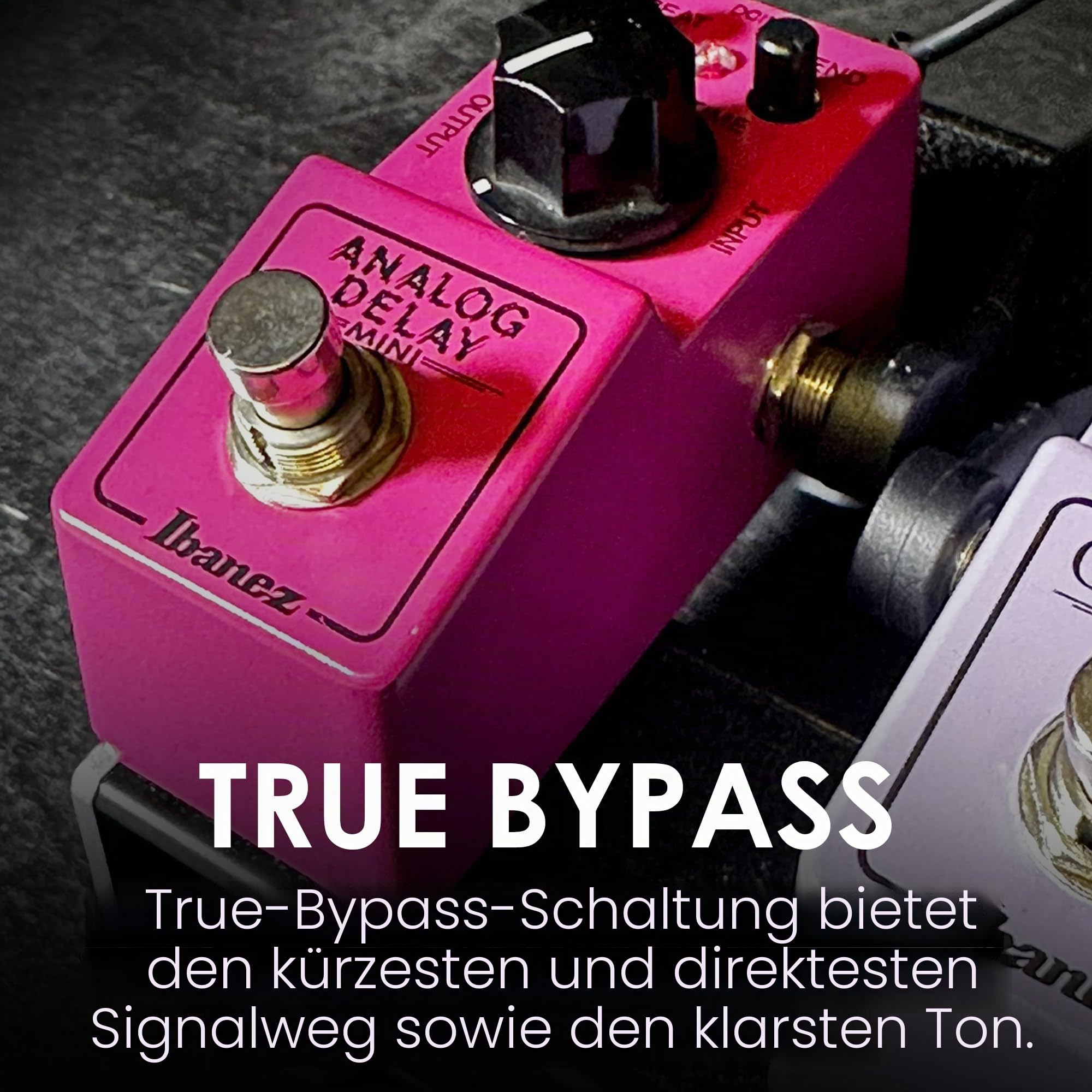 Ibanez AD Mini Analog Delay - Effektgerät für Gitarren
