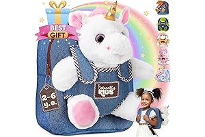Naturally Kids Unicorn Backpack: The Perfect Gift for Girls Age 2-6