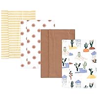 Vista 297 de Hudson Baby - Paños unisex de franela de algodón para bebé, bosque, talla única