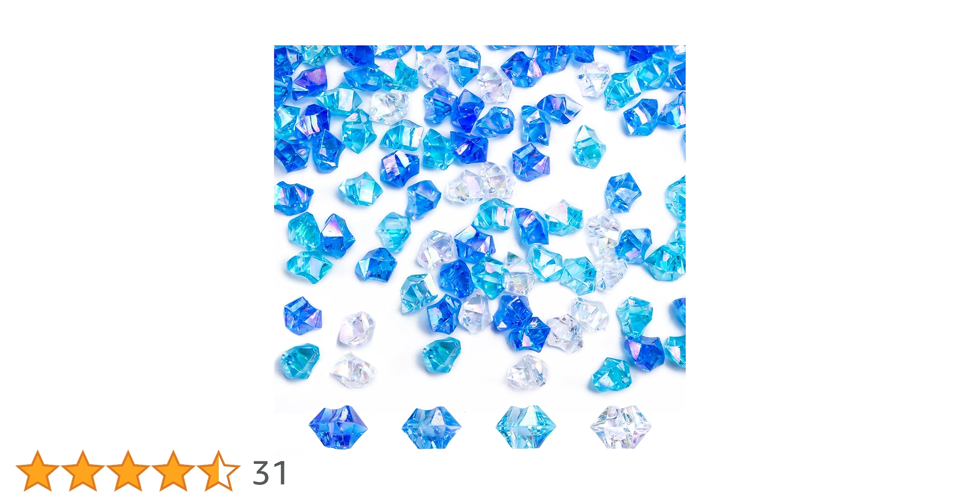 ＊ICE BLUE MOON～氷の国～＊シーグラスアート レア ICE BLUE MOON～氷の国～＊シーグラスアート レア