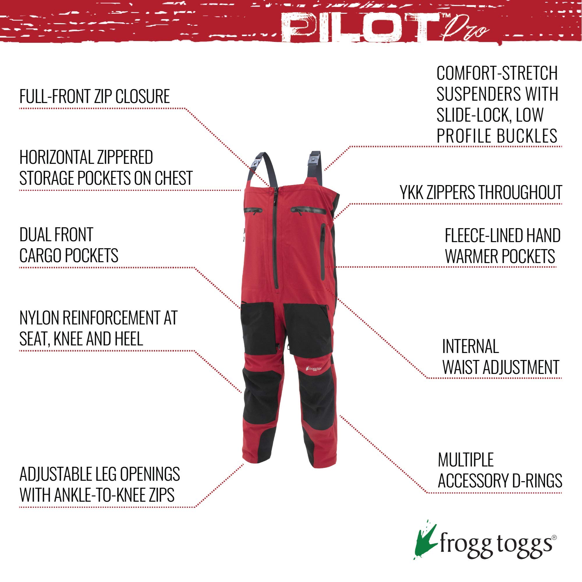 Frogg Toggs Pilot Pro Bib