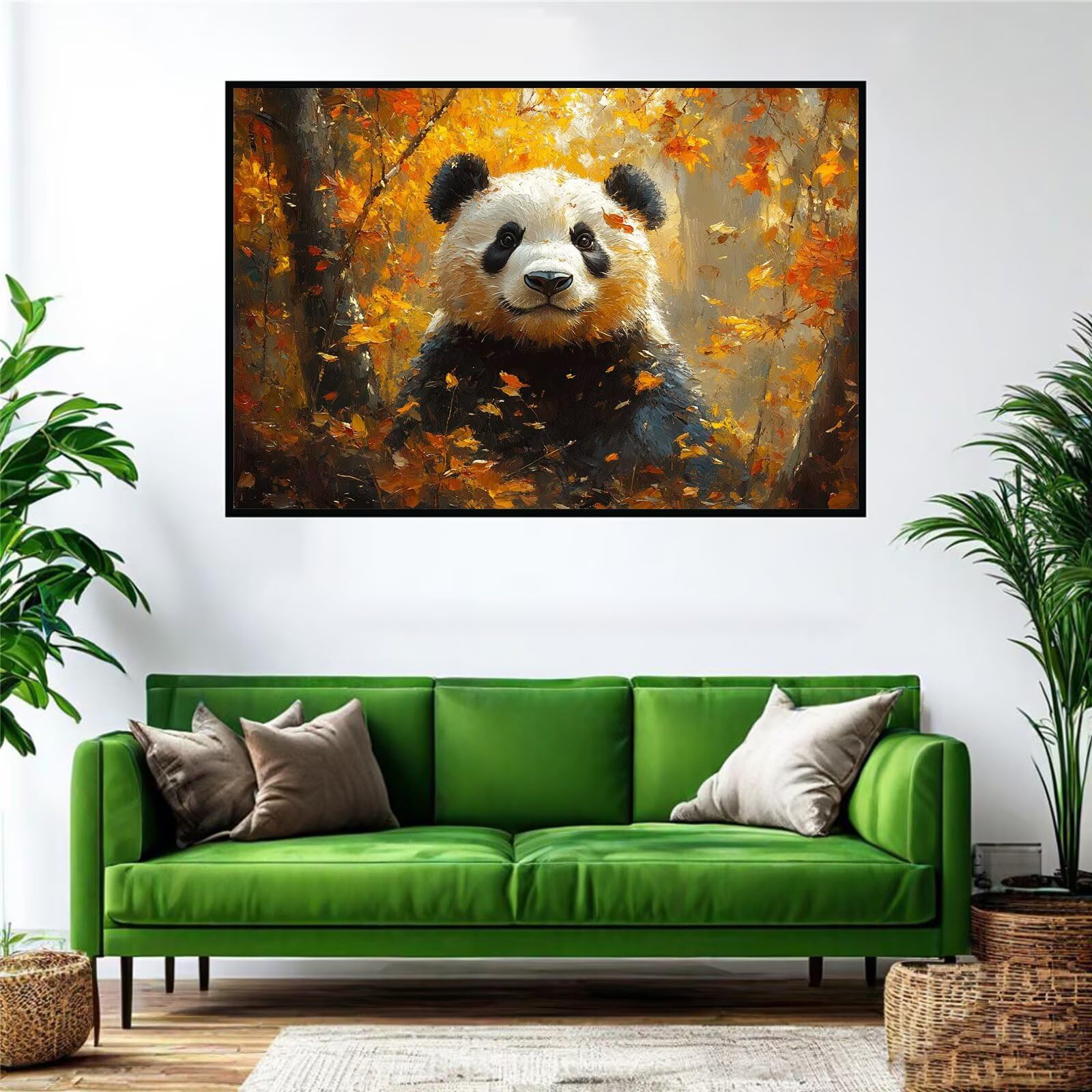Puzzle 2000 Teile Erwachsene Tier 100x70cm,2000pcs Klassische Puzzles Panda Anspruchsvoll Jigsaw Spielzeug Puzzlespiel Lernspiel Impossible Holzpuzzle Geeignet für alle Altersgruppen Geschenk P-744