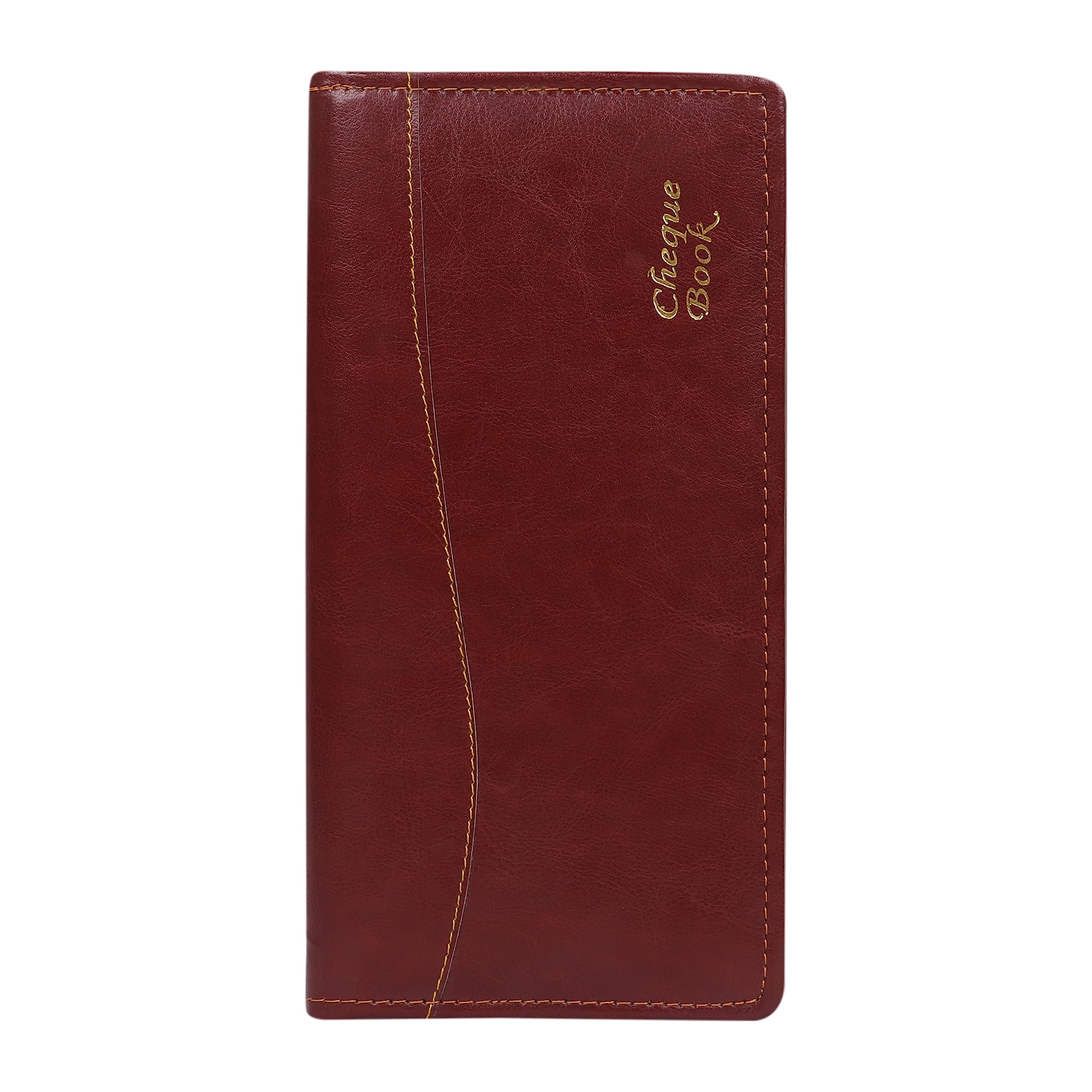 Celebr8Cheque Book Holder with Multiple Organizers, Traveling Wallet with Multi Slots for Debit/Credit Card, Women/Men Cheque Book Wallet, Documents Holder for Office & Home, Checkbook Holder