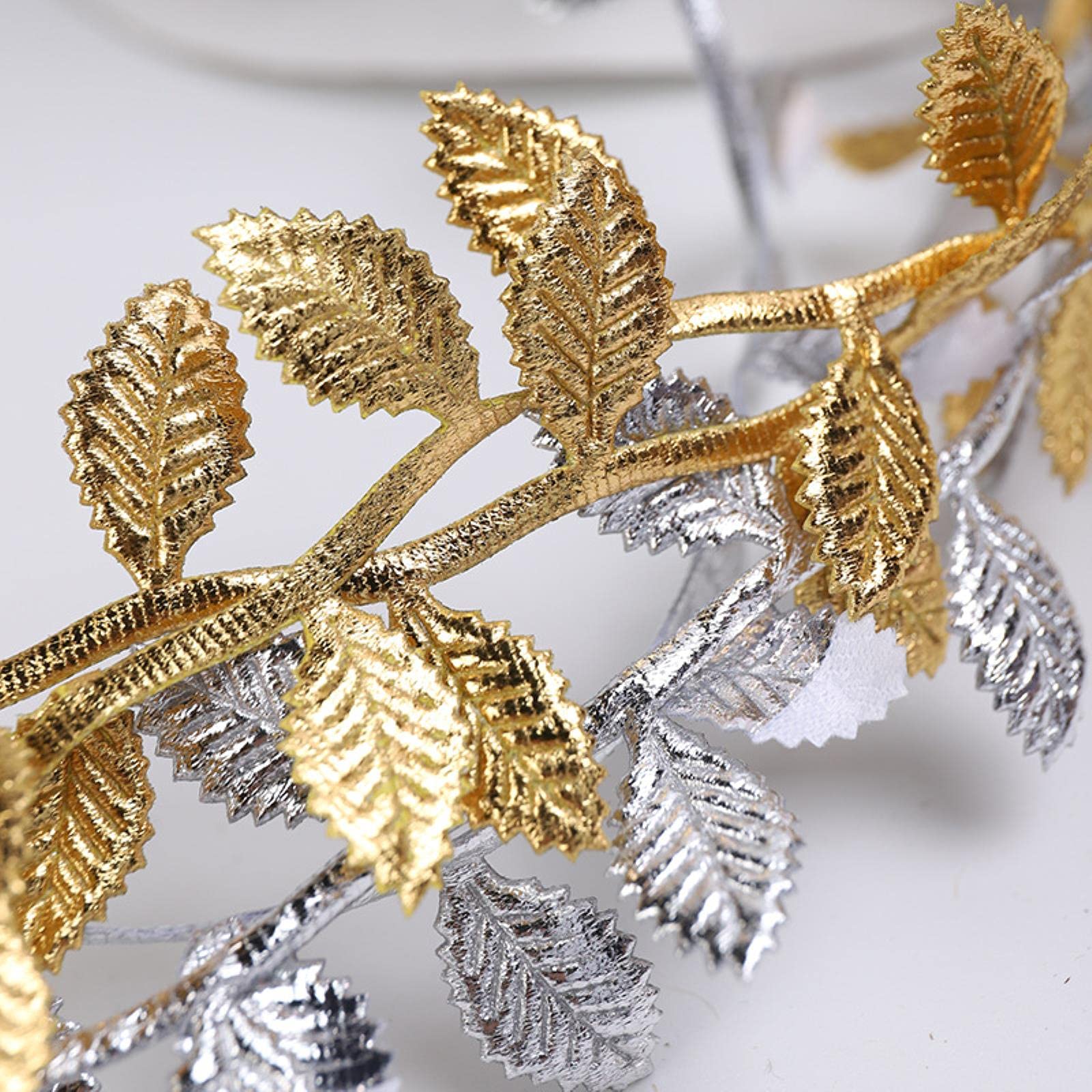 KINHA 100 metros/rollo impreso regalo Wrap cinta lazos cinta dorada para fiesta casera decorativa hecha a mano DIY árbol hoja cinta para manualidades