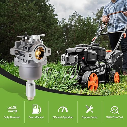 Miniatura 2 de Kit de carburador 594593 para tractor Craftsman LT1500 LT2000 LTR2000 LT3000 YT3000 YTS3000 DLS3500 DYT4000 para 14.5-21HP 31G777 31P677 33 1M7777