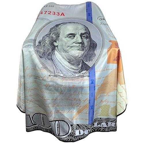 Capas de peluquero para hombres, capa de corte de pelo con cierre de broches de cobre, capa de salón para estilista, bata de peluquería grande