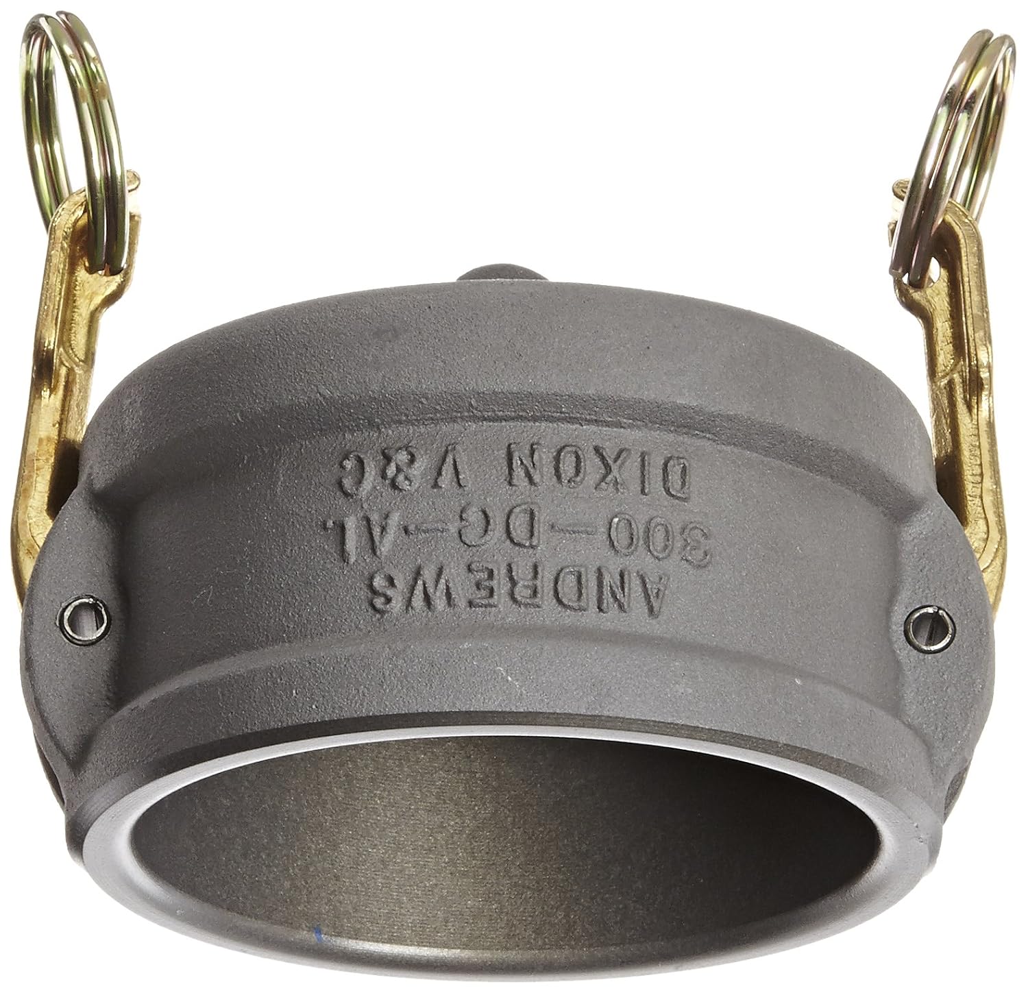 Dixon Valve & Coupling Valve 300-DC-ALH Aluminum Hard Coat Type DC Cam and Groove Fitting, Dust Cap, 3"