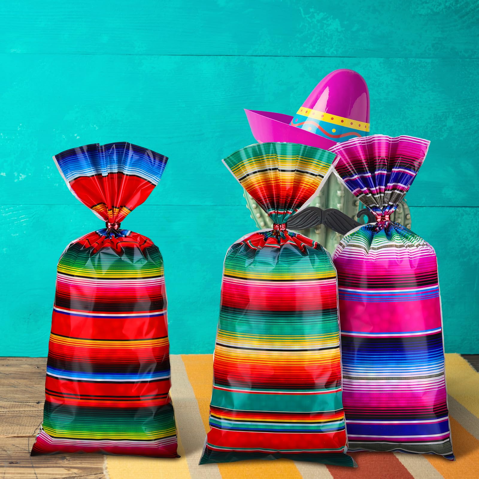 Bolsas Para Regalo Spakon 100 Bolsas De Celofán Mexicano, Bolsas