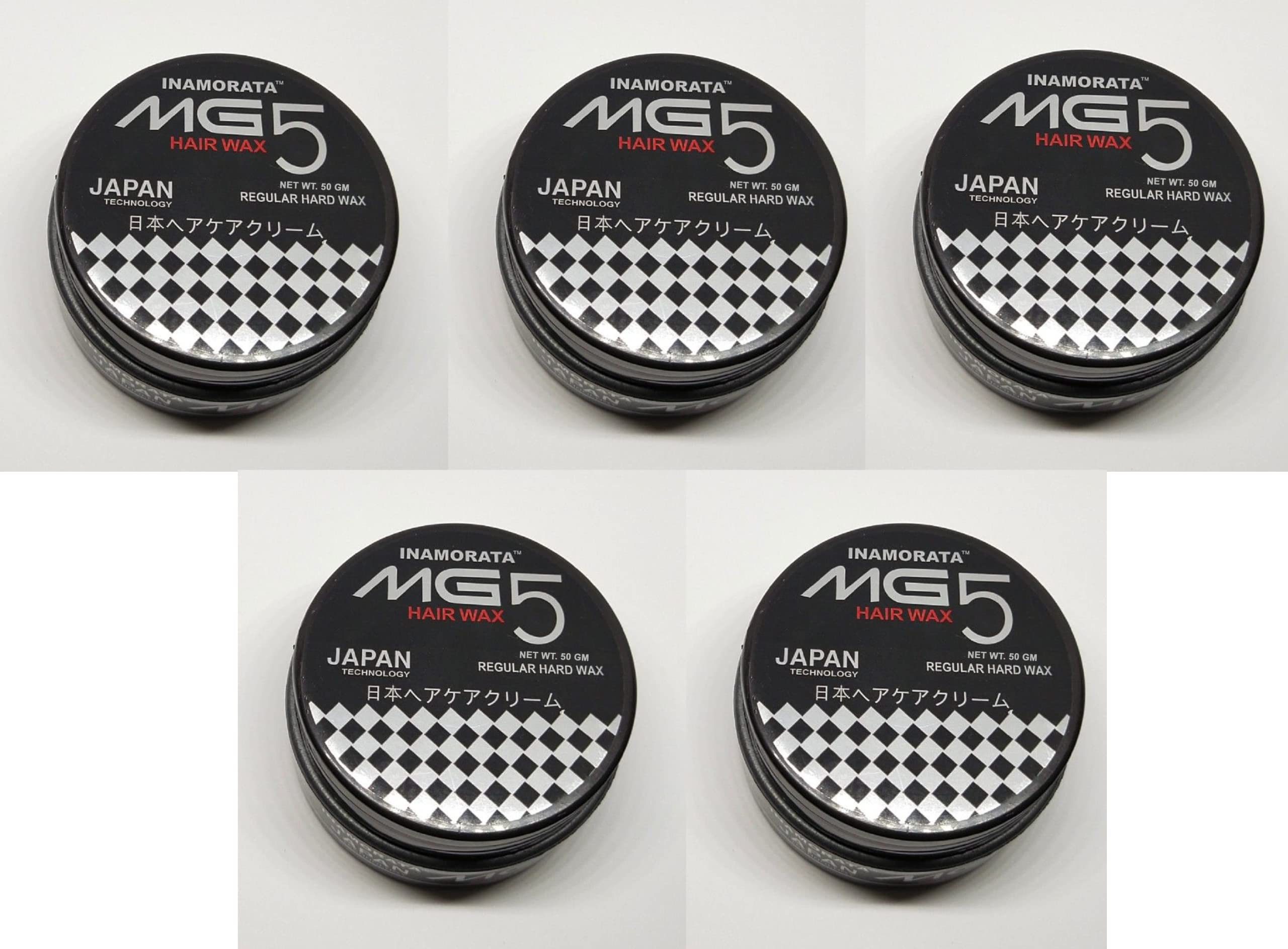 MG5 HAIR STYLING WAX, HAIR WAX FOR MEN AND WOMEN, PACK OF 5