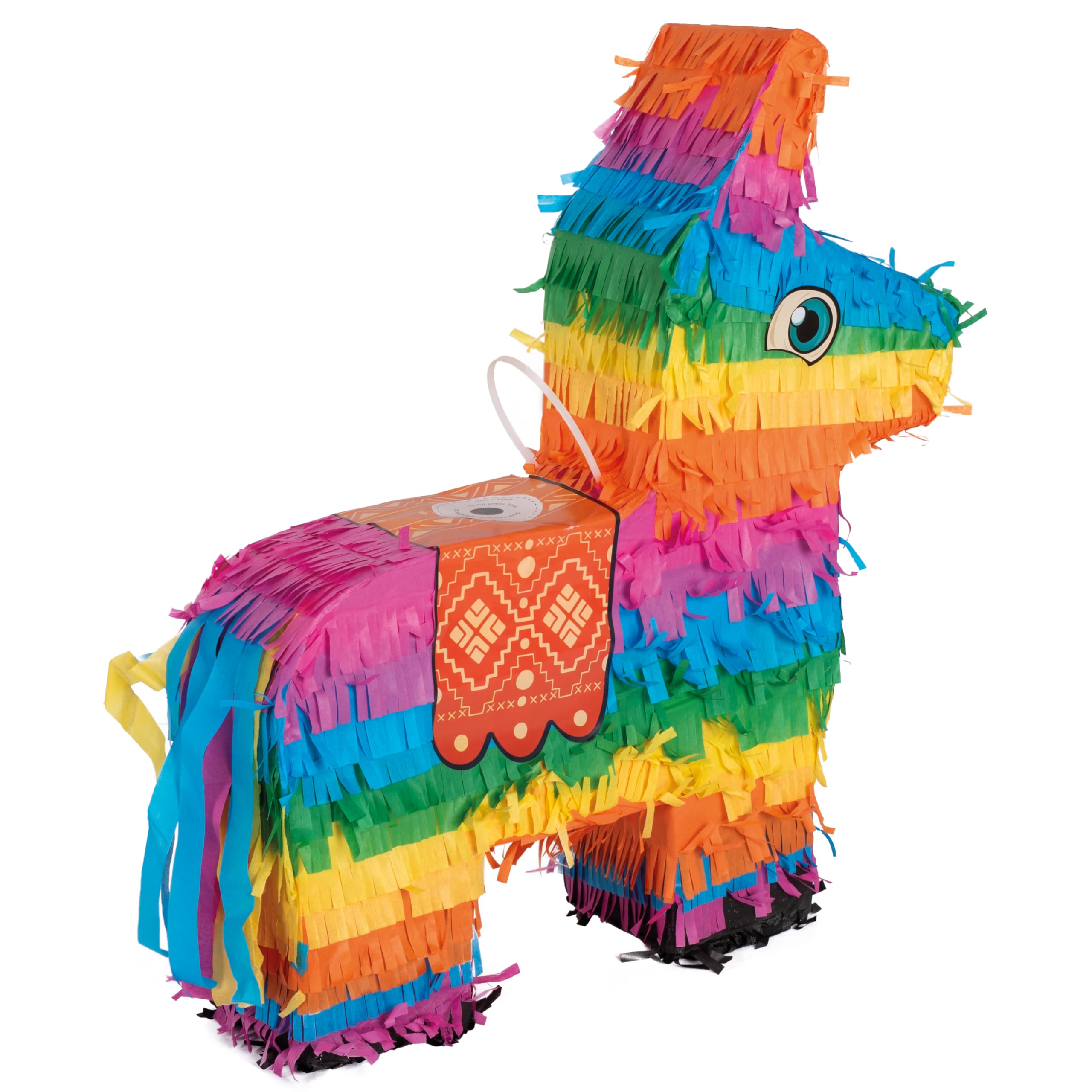 Piñata Étoile Argentée P'tit Clown – 36x36x9 Cm, Remplissage Facile, Idéale Anniversaire Enfant, Noël, Carnaval