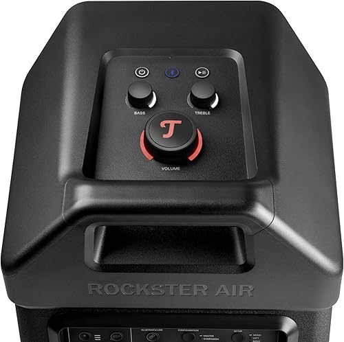 Miniatura 4 de Fender x Teufel ROCKSTER AIR 2 Altavoz Bluetooth portátil Potente sonido y graves, batería de 58 horas, fiestas y eventos, entradas de micrófono y