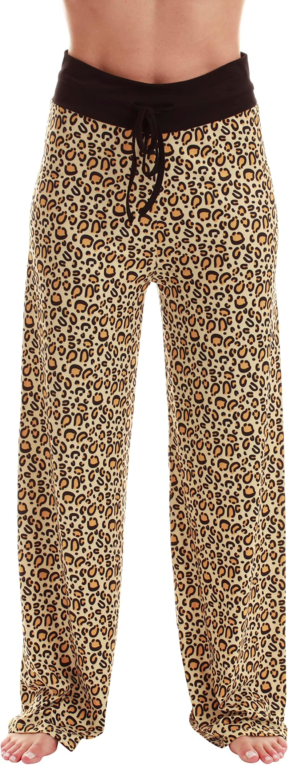 Womens Wide Leg Casual Comfy Loose Stretchy Palazzo Pajama Pants