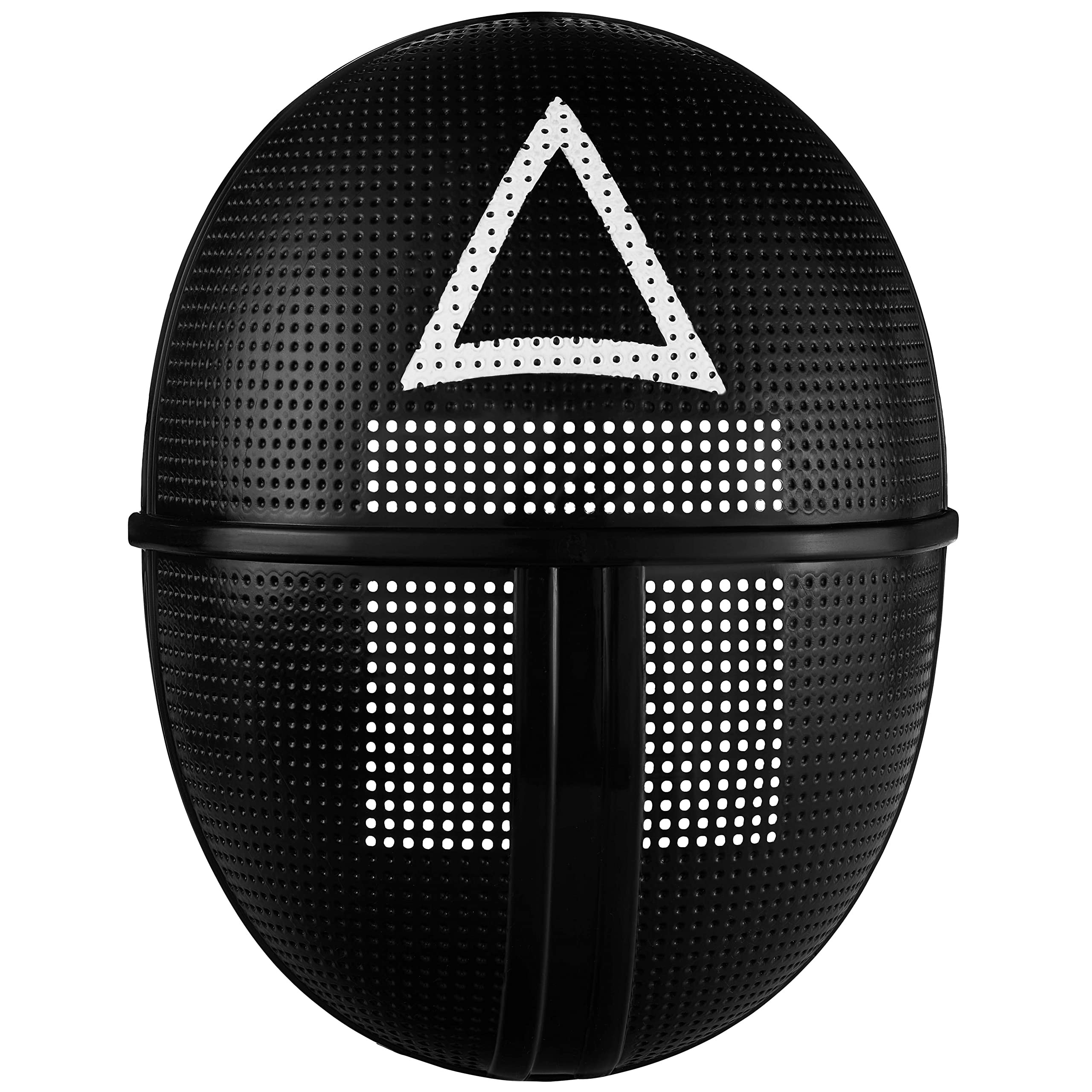 Balinco The Game Mask + Balaclava + Black Gloves + 1x Game Card for Halloween Carnival & Carnival as Costume for Men & Women (Triangle) - Image 3