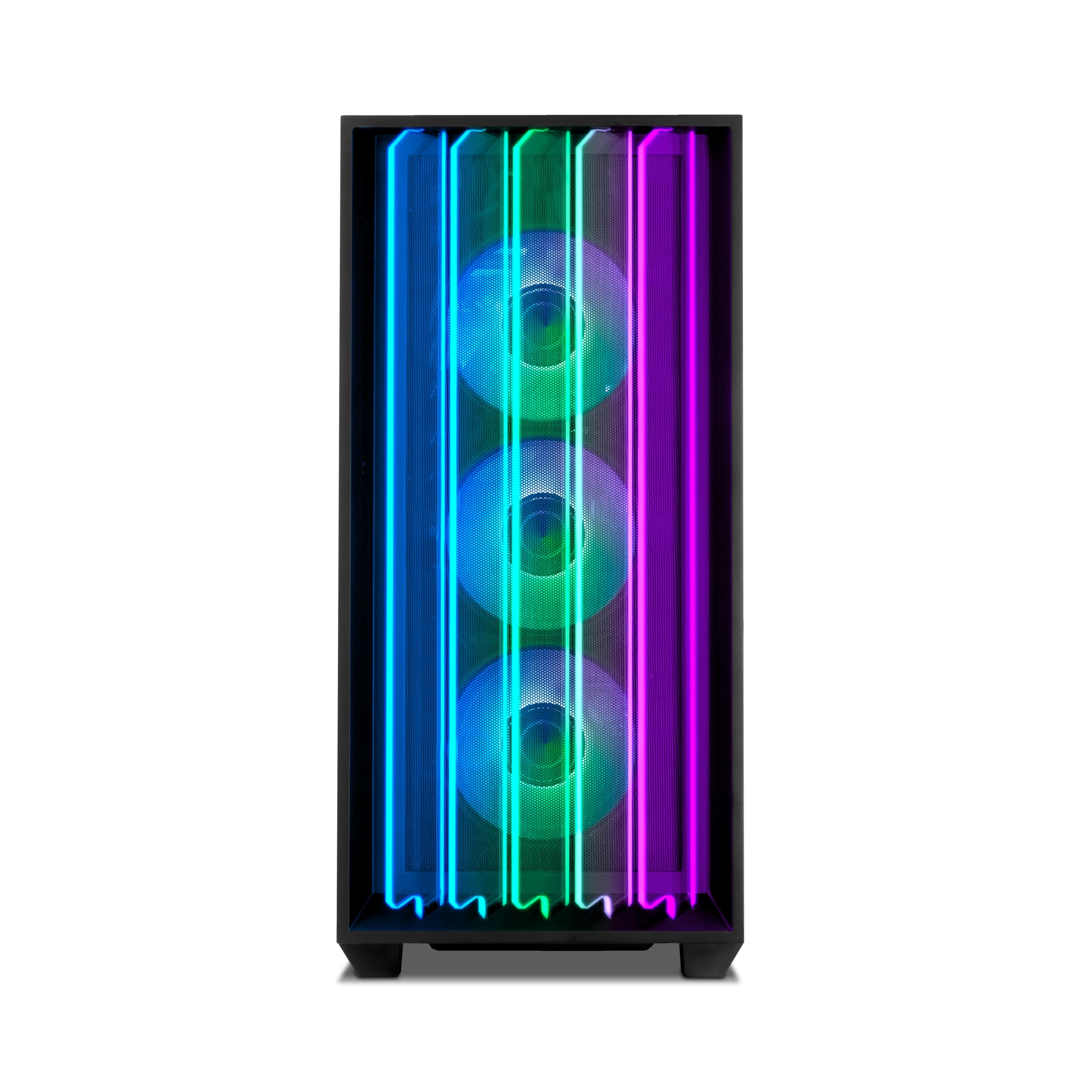 YEYIAN Gabinete Gamer Mirage S, Media Torre ATX, Vidrio Templado, USB 3.2 (YCM-APMIR-S1)