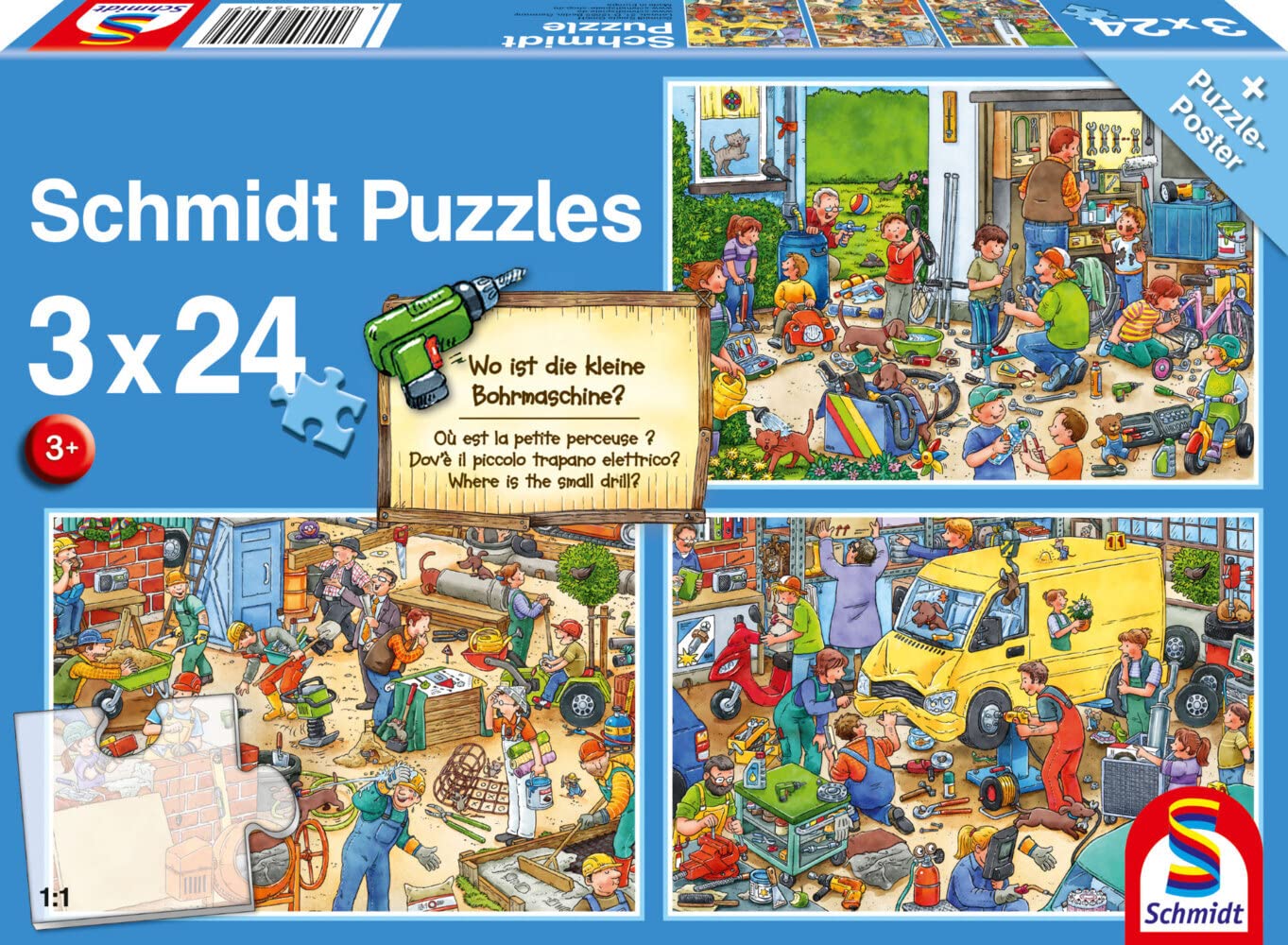 Schmidt Spiele 56417 Children's Puzzle, Colourful, Normal