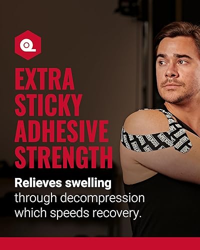 Miniatura 2 de RockTape Extra Sticky 2-Inch Kinesiology Tape Logo Black