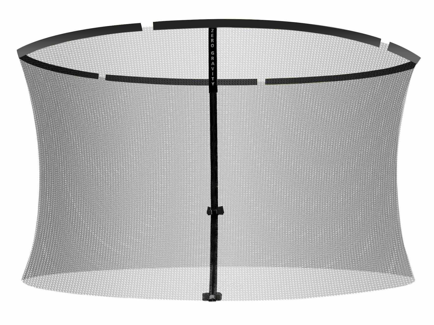 Zero Gravity Ultima 4 12ft Trampoline Enclosure Netting - Black