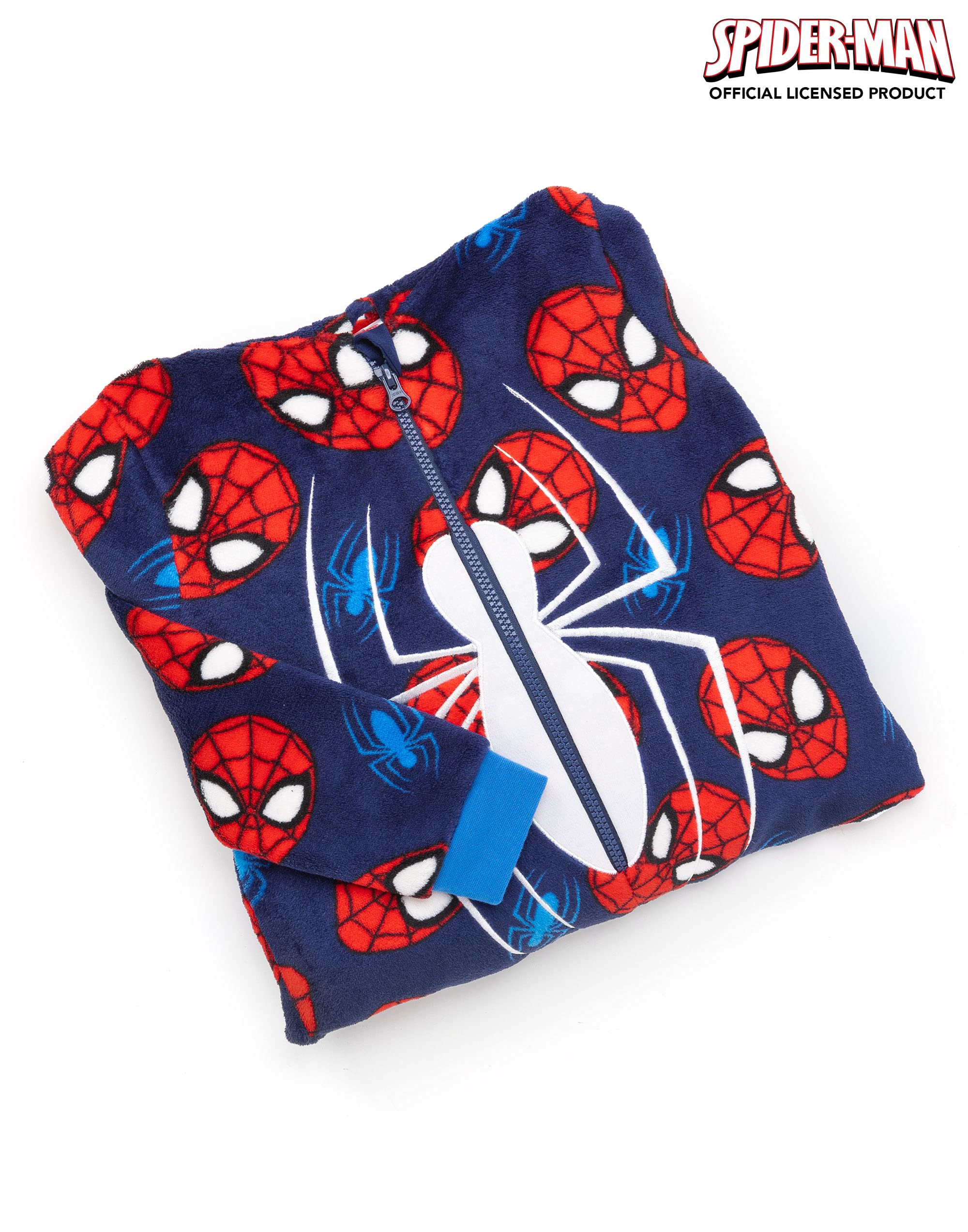 Marvel Spider-Man Onesie Pijamas Boys Kids Superhero Ofich PJS