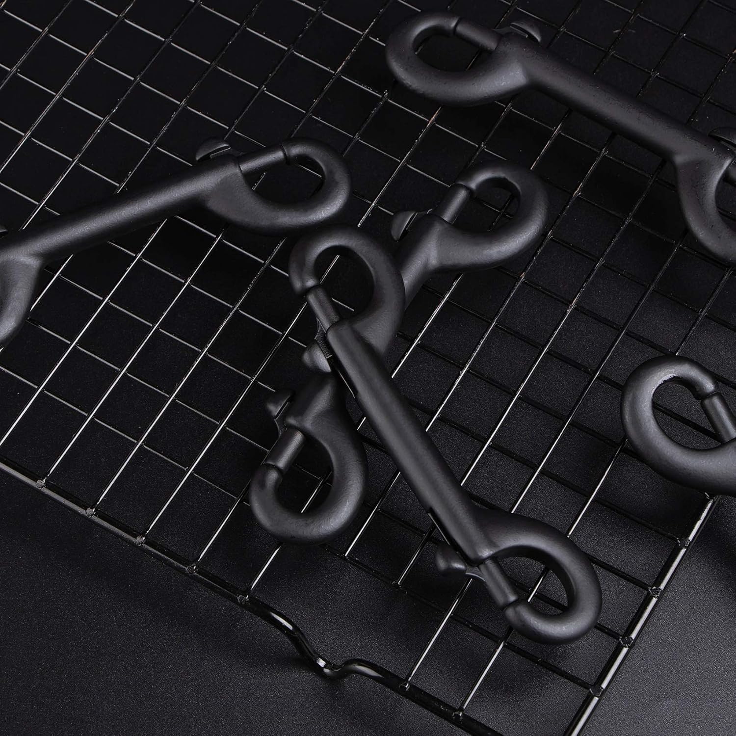6Pcs Marine Grade Double Ended Bolt Snap Diving Hook Clips,Scuba Trigger Clip,Large 4-1/2'' 115mm 316 Stainless Steel