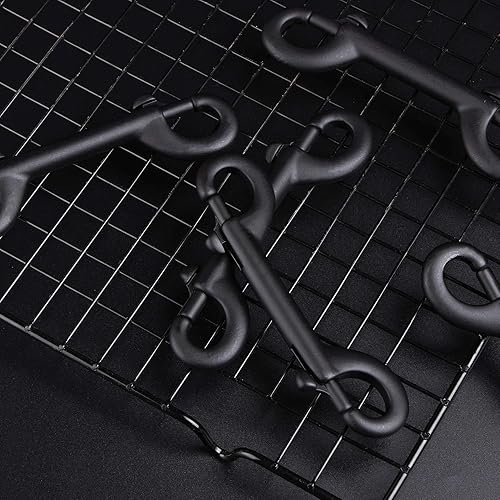 Miniatura 3 de 6 clips de gancho de buceo de doble extremo de grado marino, clip de gatillo de buceo, gran 4-1/2 pulgadas, 4.528 in, acero inoxidable 316