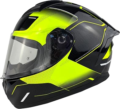 VPR RS66 Full Face Motorcycle Helmets, Road Legal ECE Approved Adult Motorbike Helmet With Pinlock Ready Visor Crash Rider Biker Sports Motorbike Helmets for Men Women