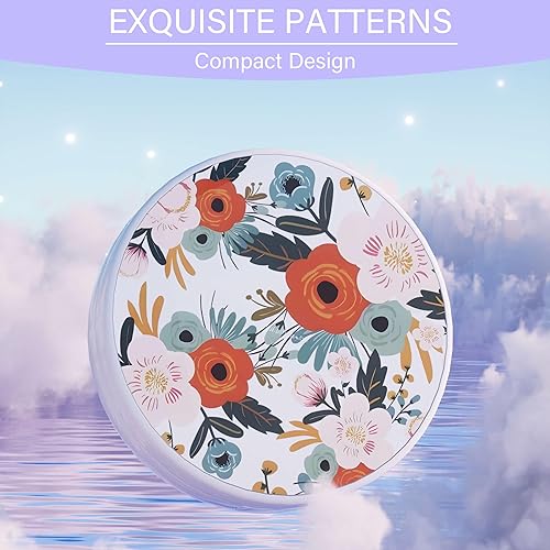 Miniatura 10 de LRITER Funda para lentes de contacto, fundas portátiles para lentes de contacto a prueba de fugas, soporte para lentes de contacto con espejo,