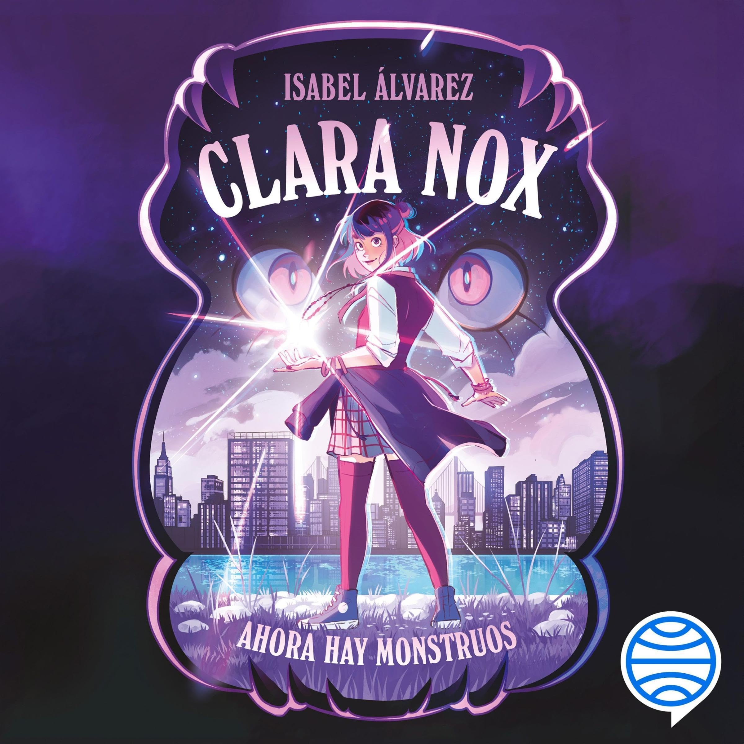 Cover art for Clara Nox 1. Ahora hay monstruos