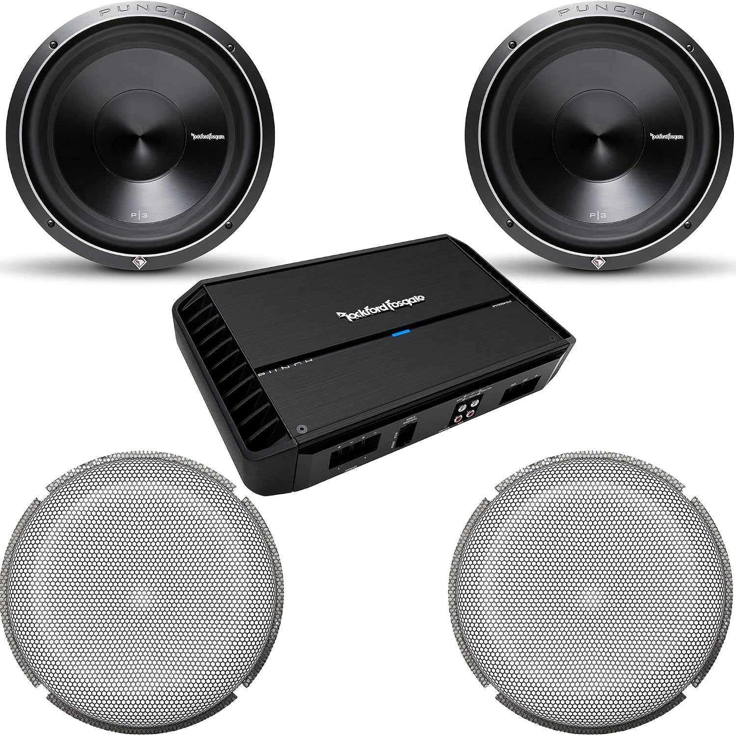 Buy Rockford Fosgate 2 P3D4-12 Punch P3 
