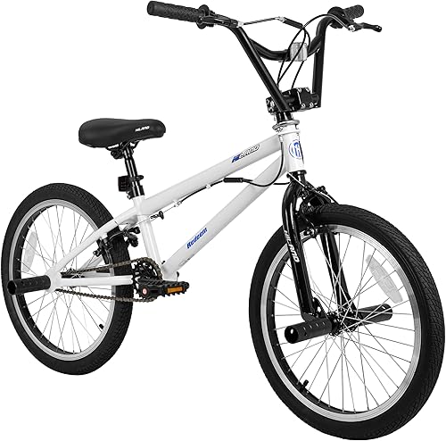 HILAND 20 inch Kids BMX Bicycle for Boys Girls Age 5-12 Years Old, 360 Degree Gyro & 4 Pegs, Kids Bike for Beginner-Level to Advanced Riders,