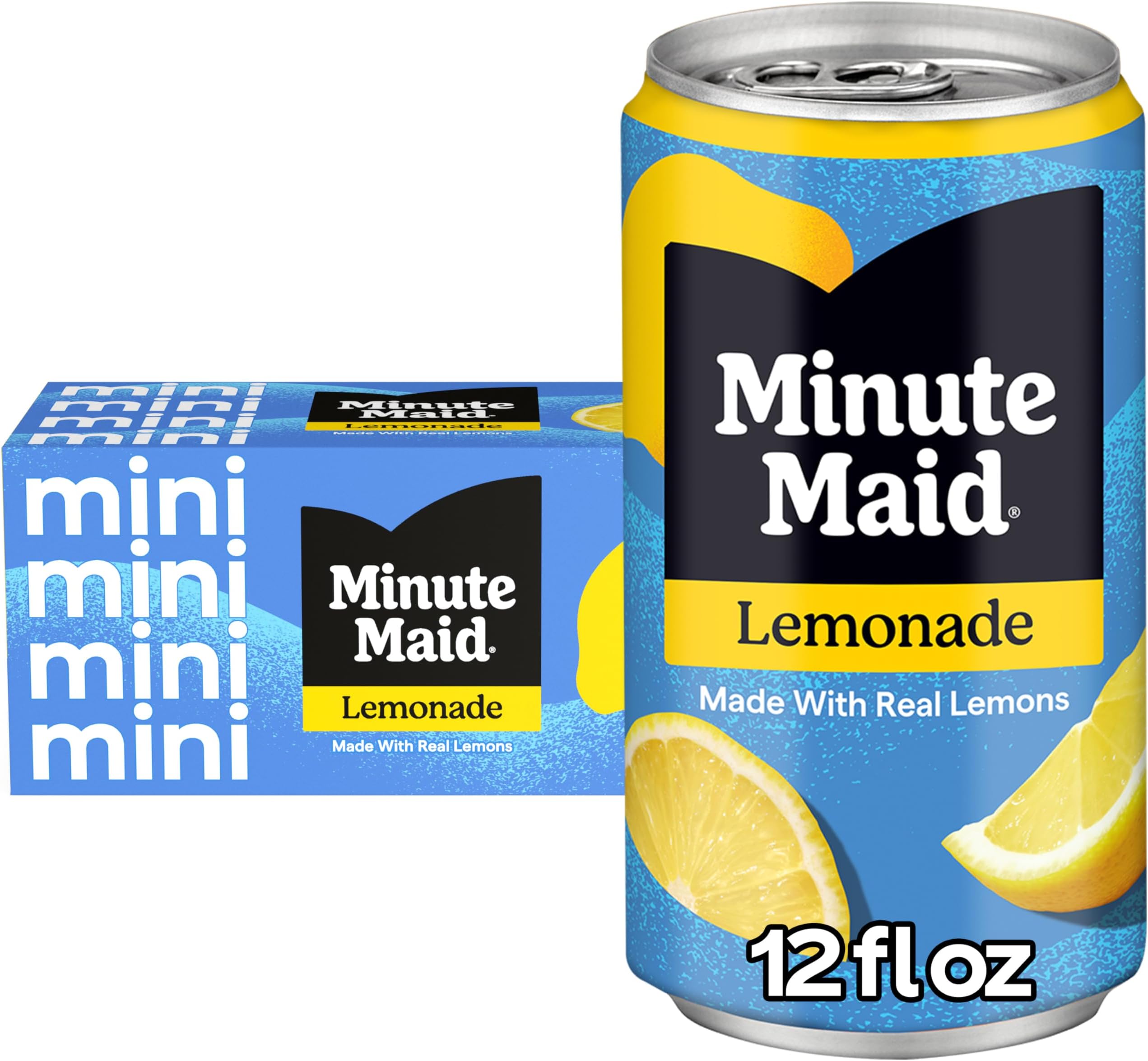 Lemonade Fridge Pack Cans, 7.5 fl oz, 10 Pack