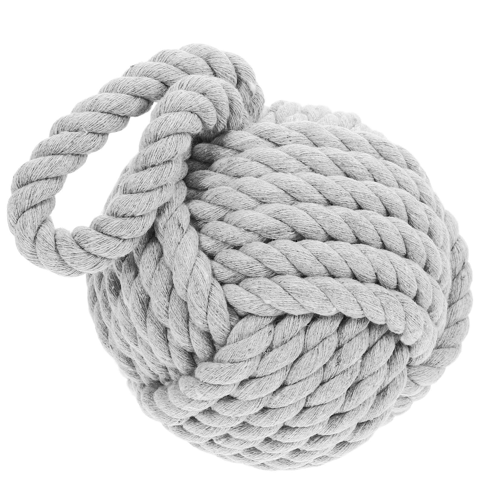 Butée de porte domestique carrée en coton lin protège cadre de porte