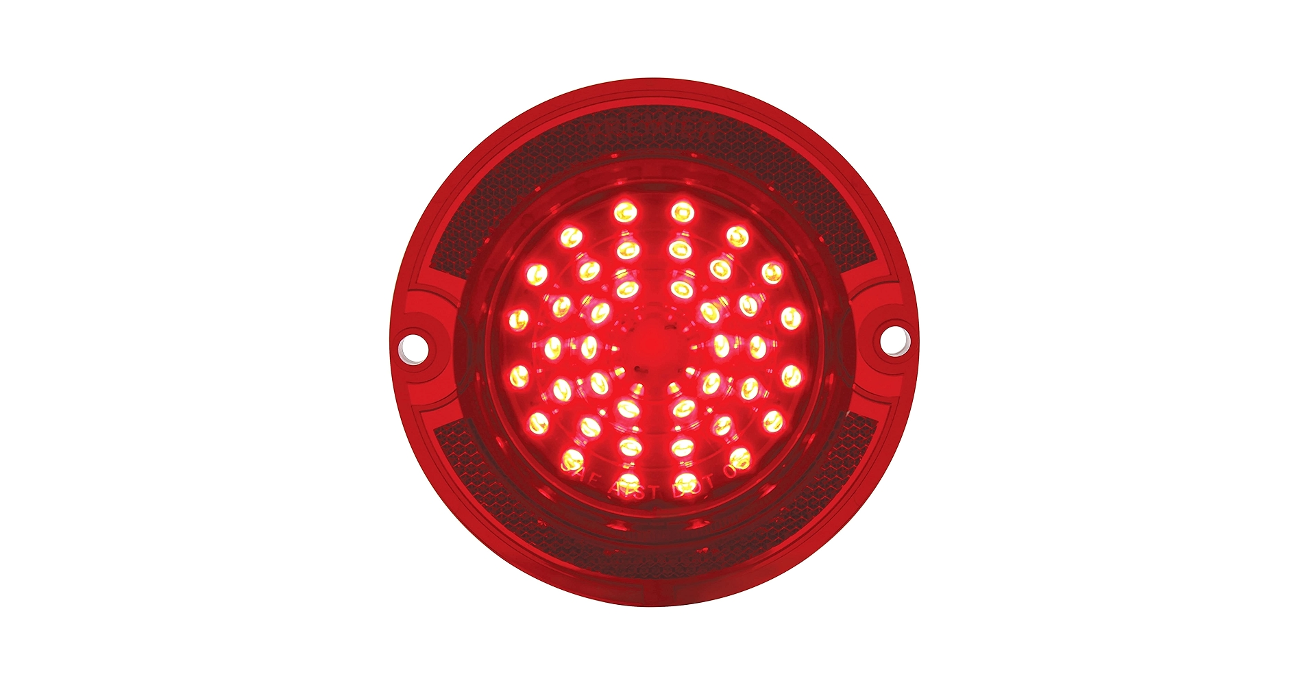 Amazon.com: United Pacific 40 LED Tail Light Lens, Red For