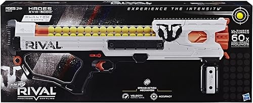 Miniatura 2 de Nerf Rival Phantom Corps Hades XVIII-6000 Pistola de juguete, Empaque estándar