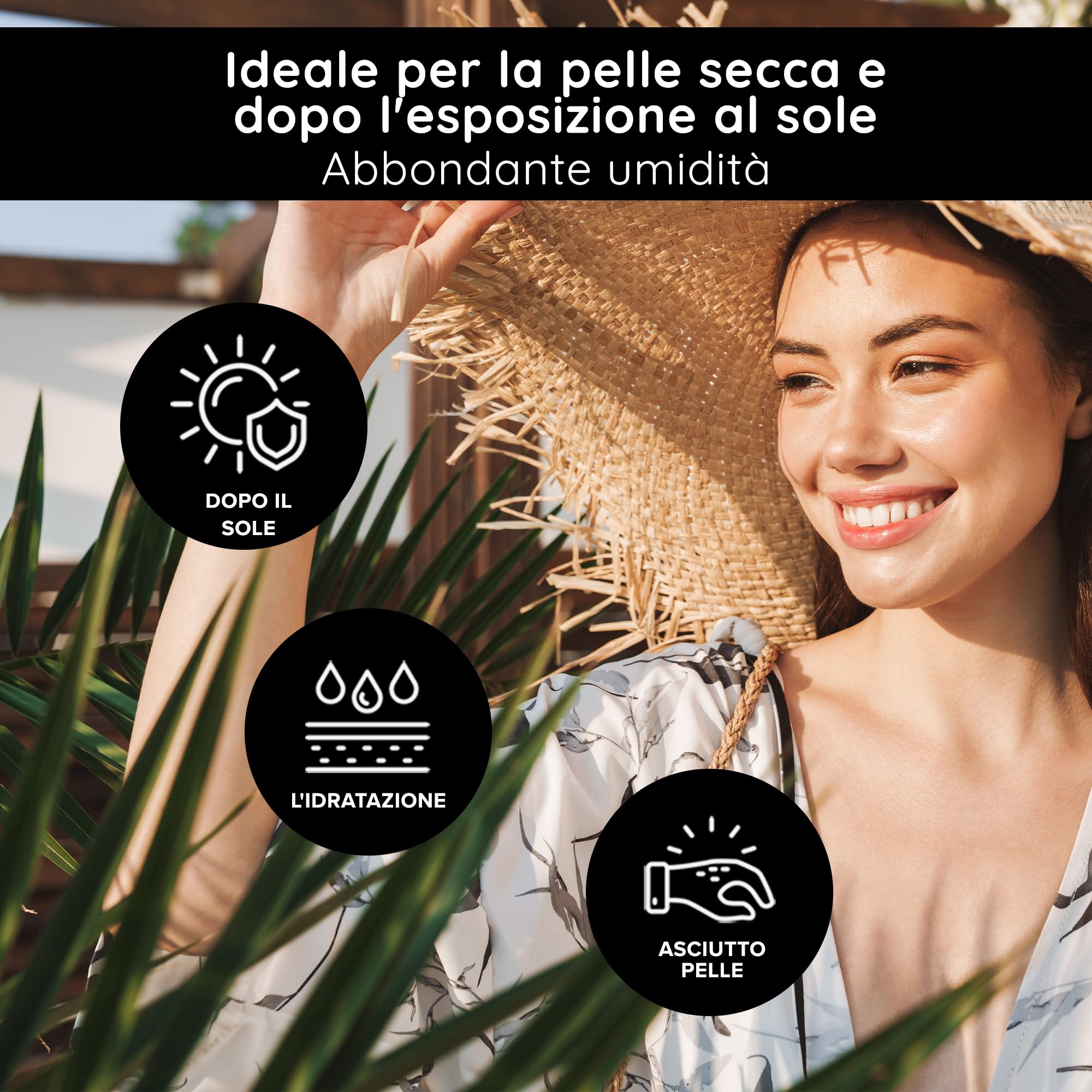 RAU Cosmetics Aloe Vera Gel Idratante Viso 50 ml - Gel Lenitivo con Ectoin® Pantenolo e Centella Asiatica - Cura Intensiva per Pelle Secca Sensibile e Stressata