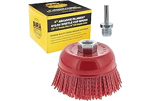 Dura-Gold Coarse Sanding Cup Brush for Versatile Surface Prepping