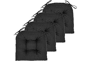 Black Chair Cushions for Unparalleled Comfort and Decor