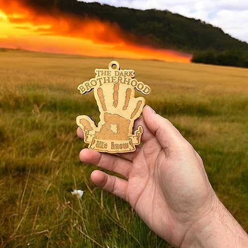 Miniatura 2 de Ornament - We Know - Raw Wood 3x4in