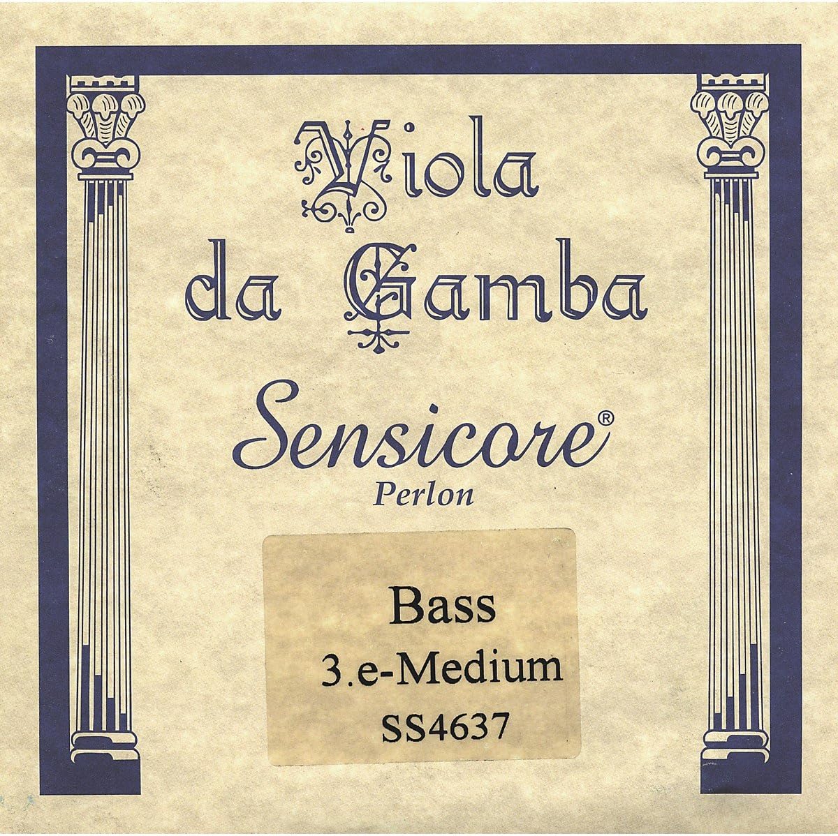 Super Sensitive Sensicore Bass Viola de Gamba Strings E3