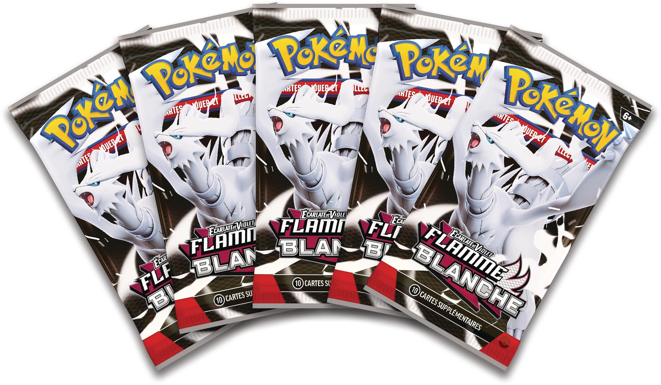 Pokémon: Collezione Raccoglitore Scarlatto e Viola - Fiamma Bianca (Raccoglitore Reshiram e 5 Booster) del GCC Pokémon