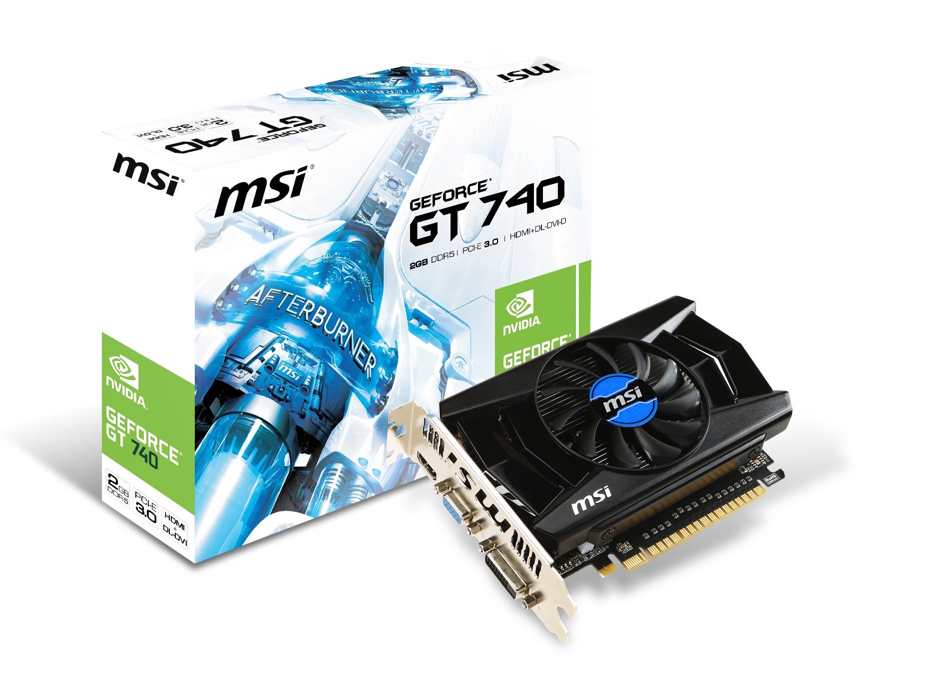 MSI N740-2GD5 GeForce GT740 Graphic Card 2048 MB : Amazon.co.uk