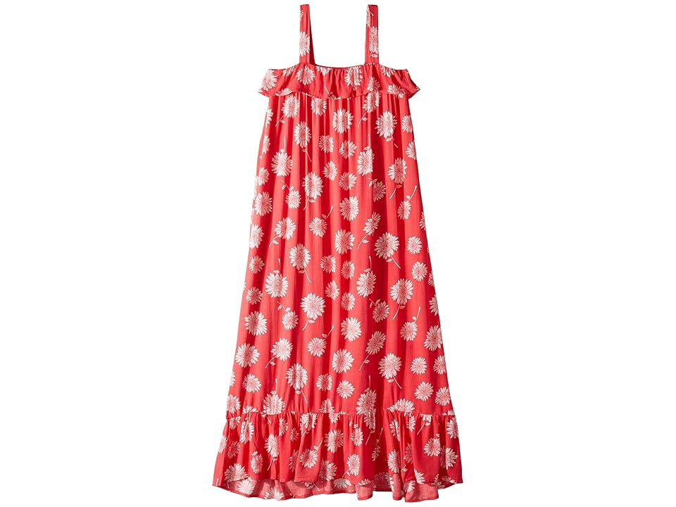 

Billabong Kids Monterey Bae Maxi Dress (Little Kids/Big Kids) (Sunset Red) Girl's Dress